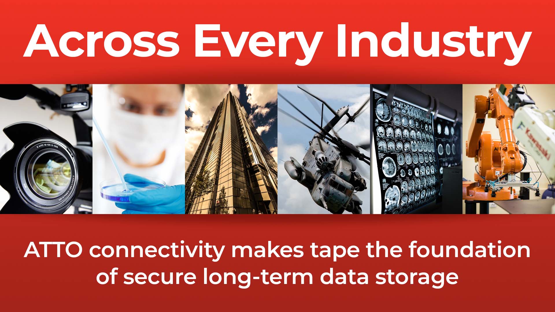 Examples-of-Tape-header ATTO Technology - examples of innovative connectivity improving tape workflows