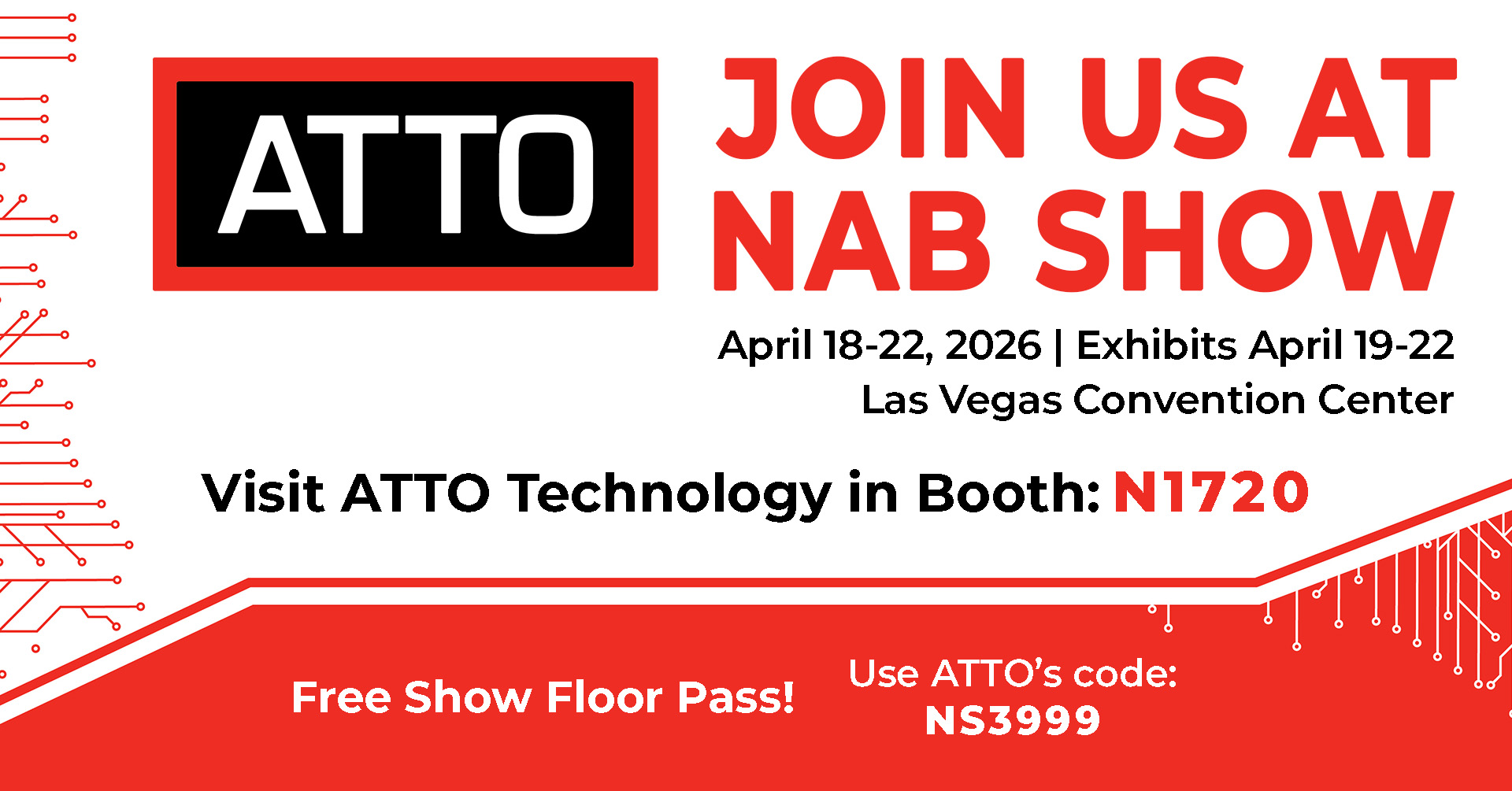 NAB-2026-general-3-30-26 ATTO at NAB 2026 booth NS3999
