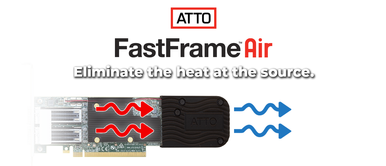 ATTO FastFrame AIR Ethernet NICs